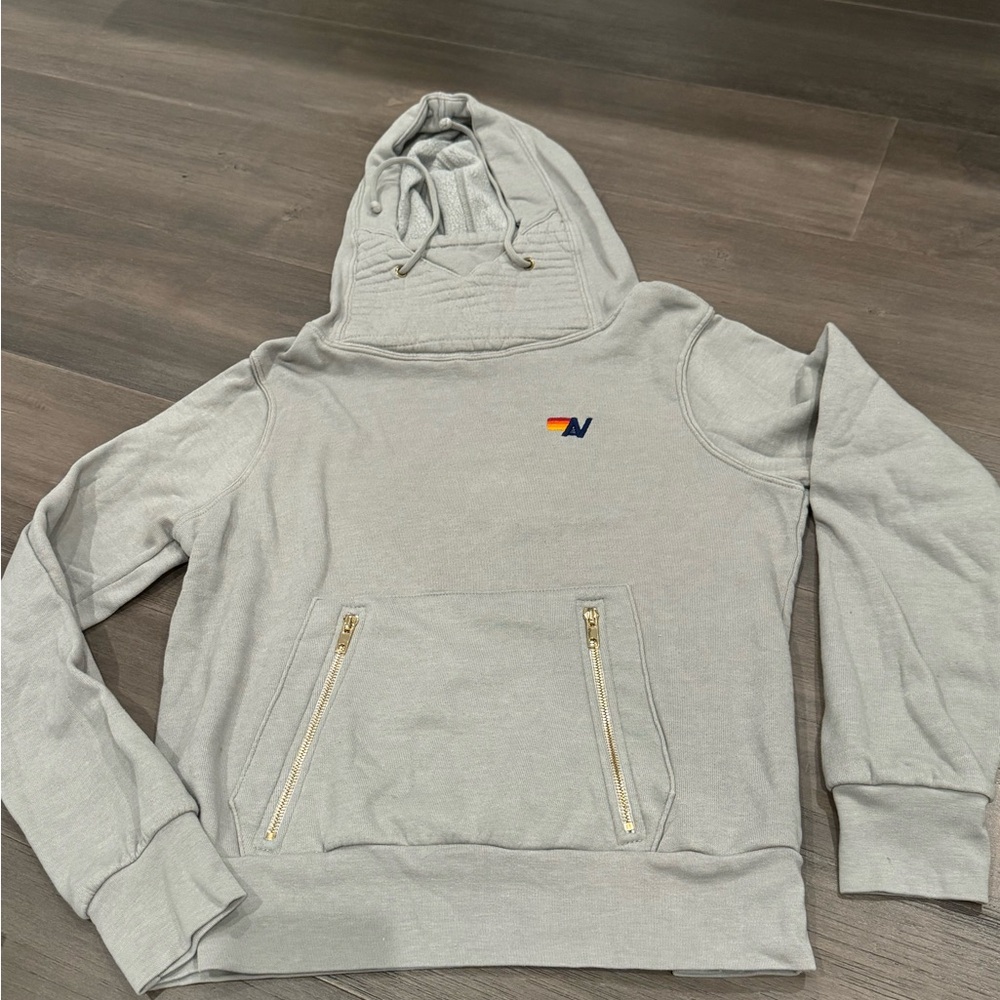 Aviator Nation Ninja hoodie Light gray